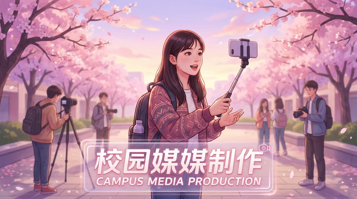 精神小妹传媒-校园vlog拍摄教程