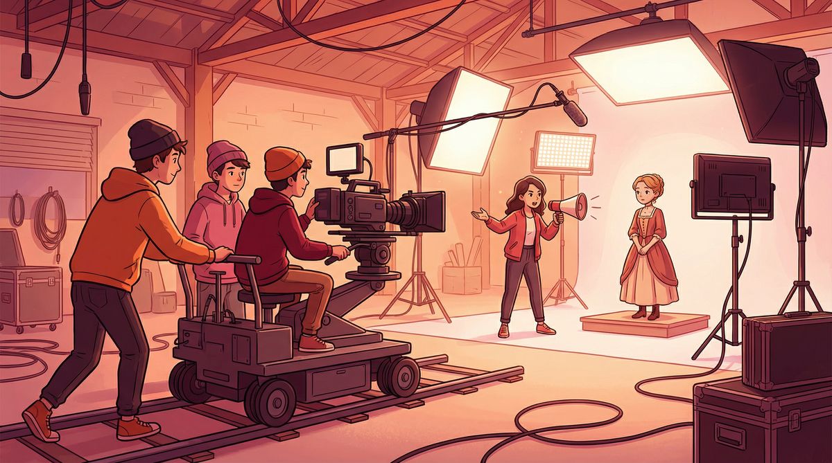 精神小妹传媒-短片制作幕后