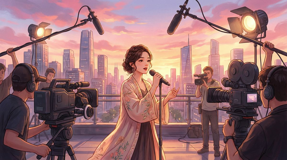 精神小妹传媒-MV拍摄现场